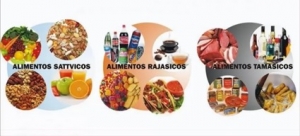 Alimentos satvicos, rajasicos y tamasicos